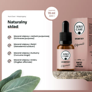 Odporność Adaptogeny Aura Care